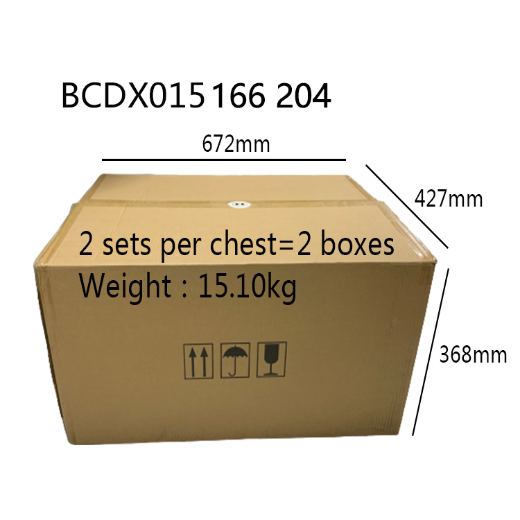 Original factory structure BENZ BCDX015 204