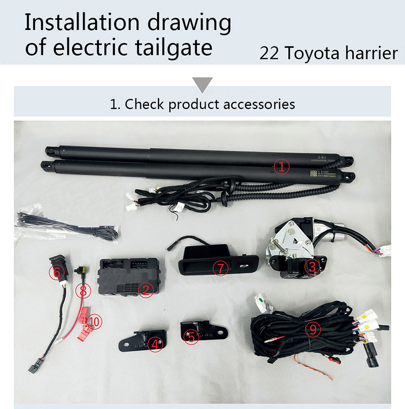Original factory structure 2022 HARRIER