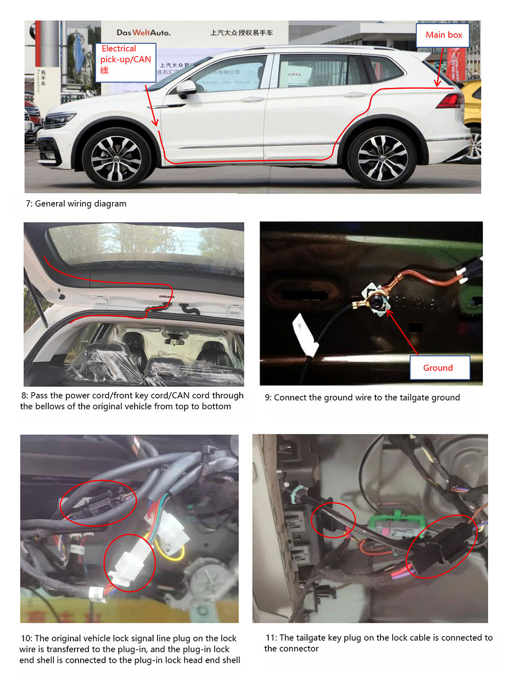 Original factory structure 2017  TIGUAN L