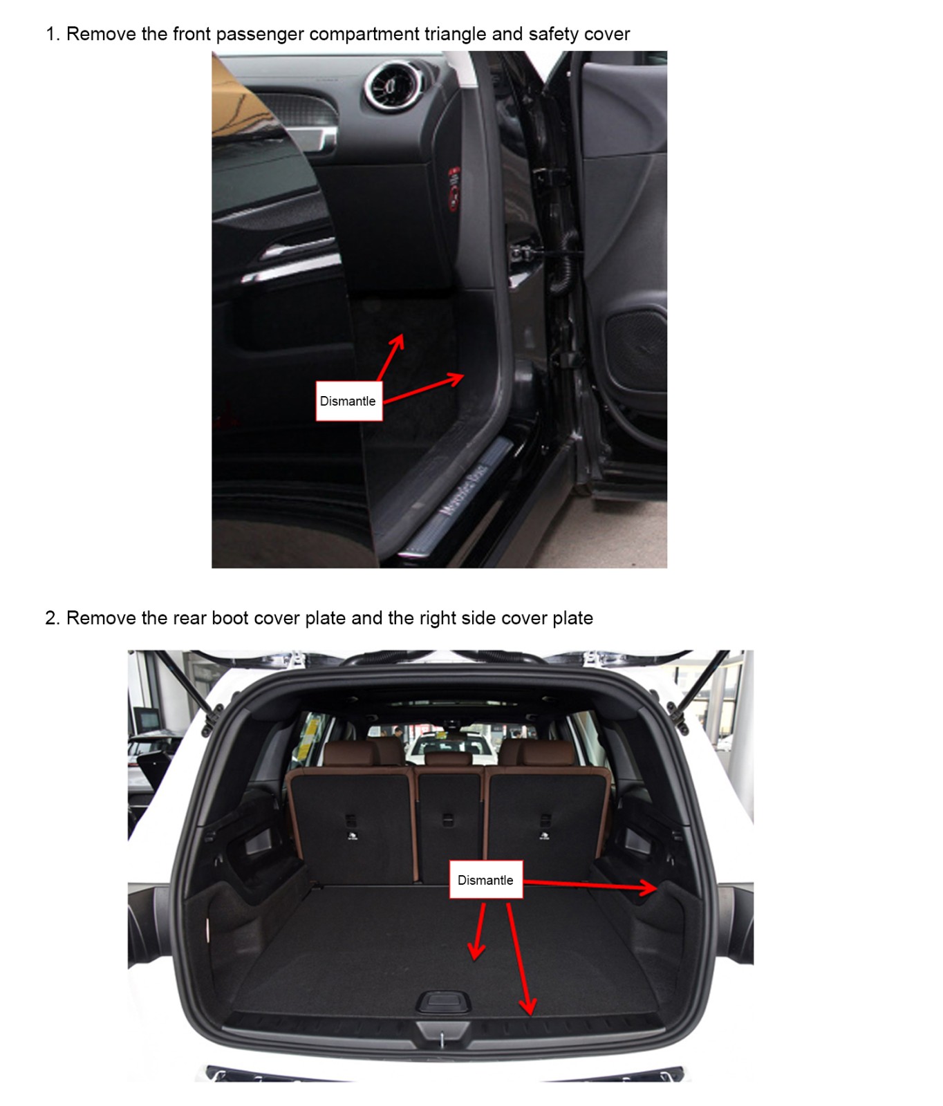 Original factory structure 2019  Benz GLB