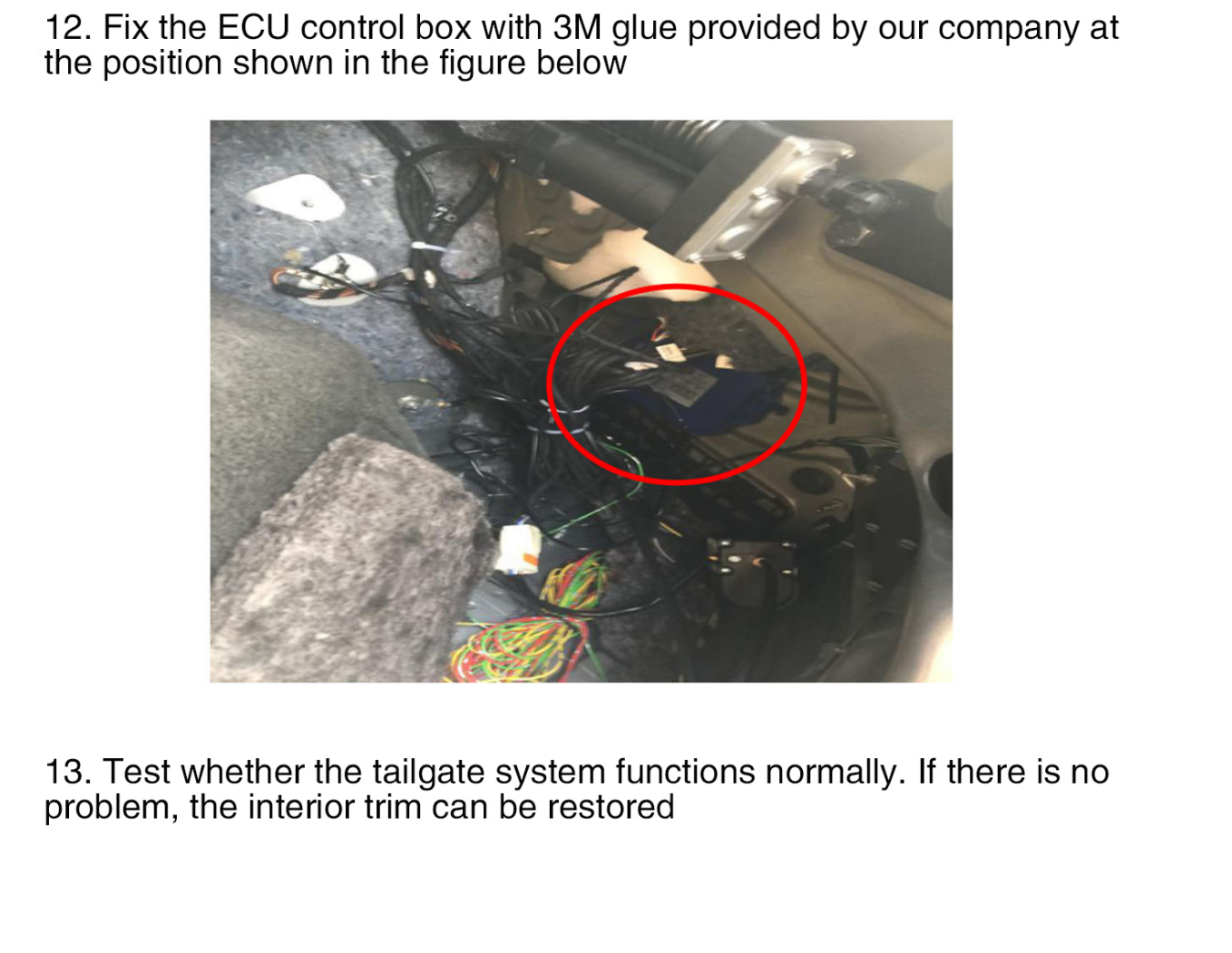 Original factory structure 2015-21 Benz C