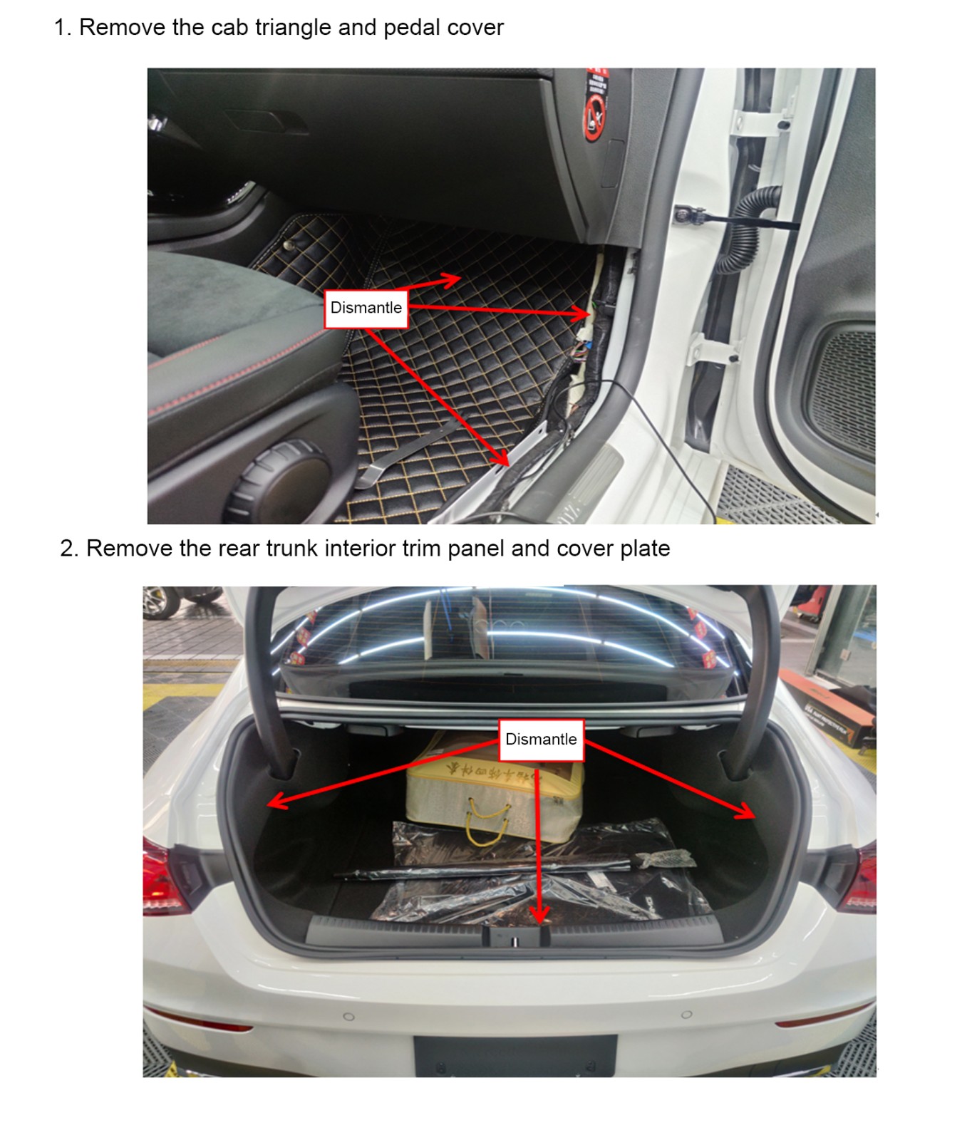 Original factory structure 2020  Benz CLA