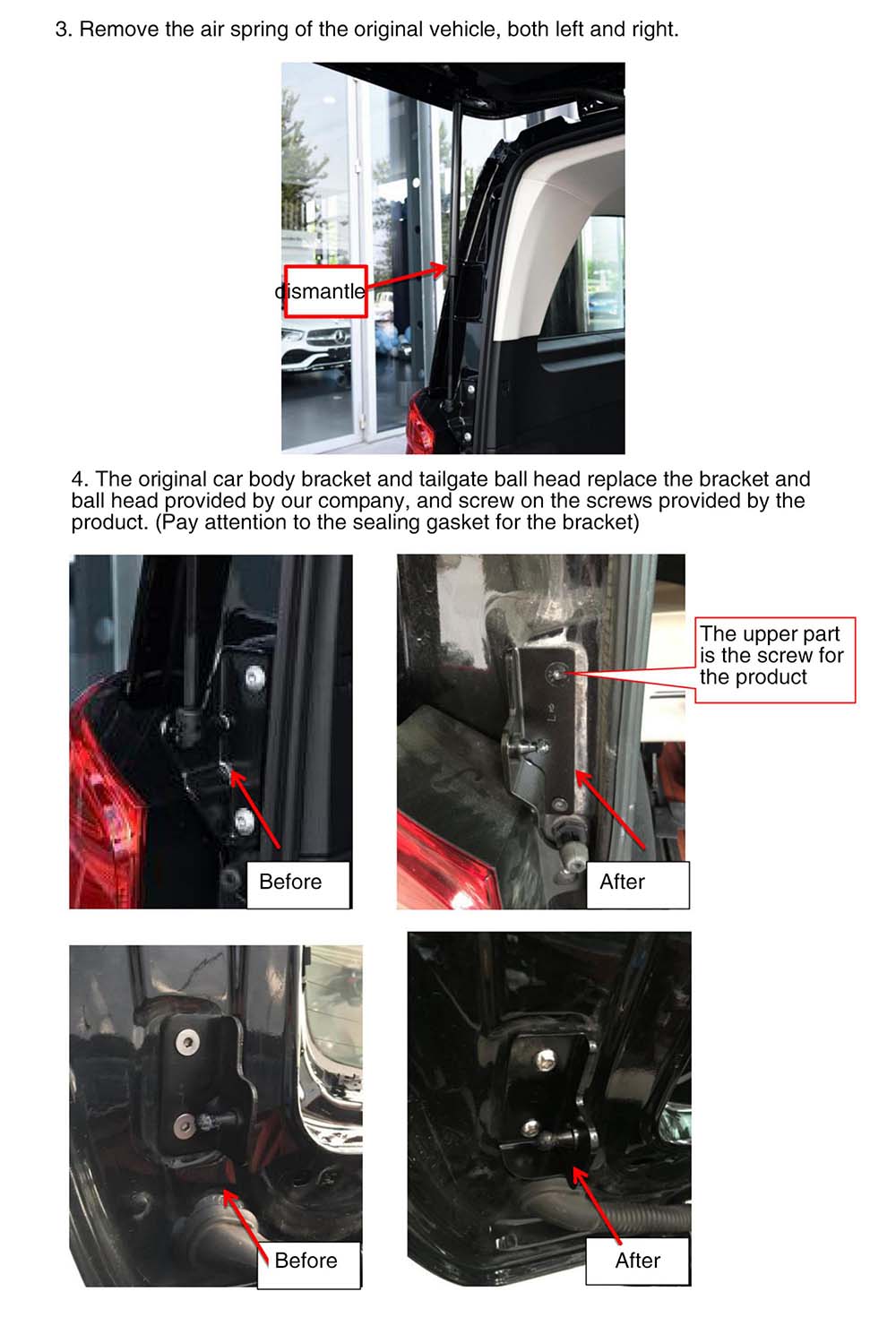 Original factory structure 2016  Benz Vito