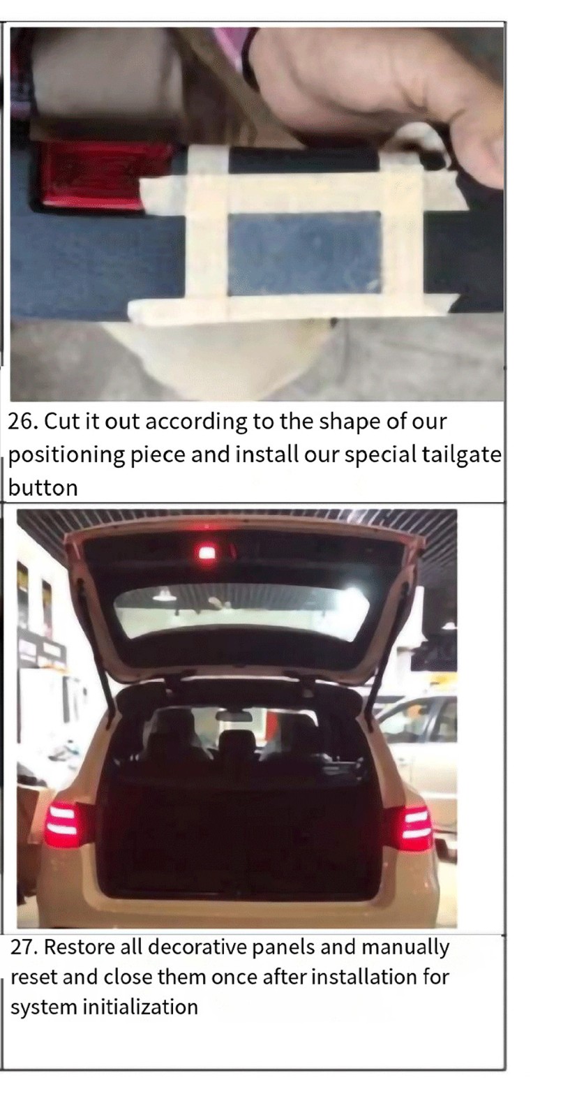 Original factory structure 2016  Benz GLC