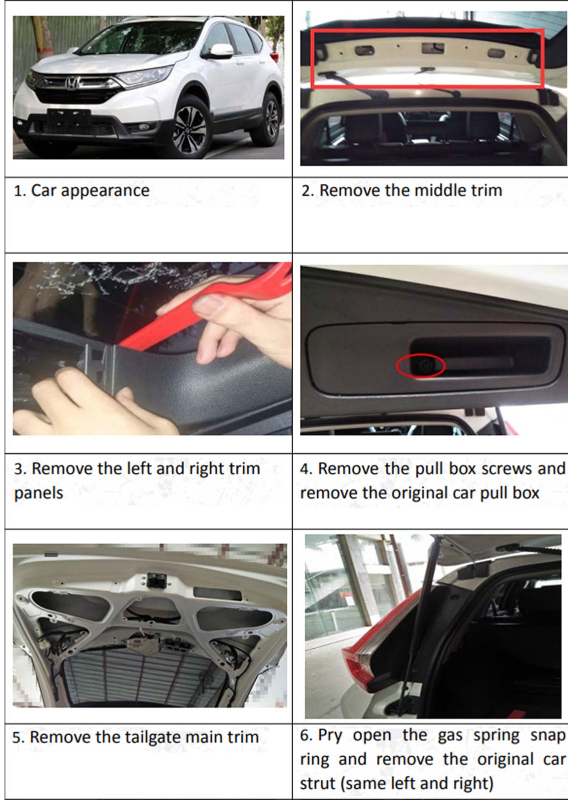 17-22 Honda CRV