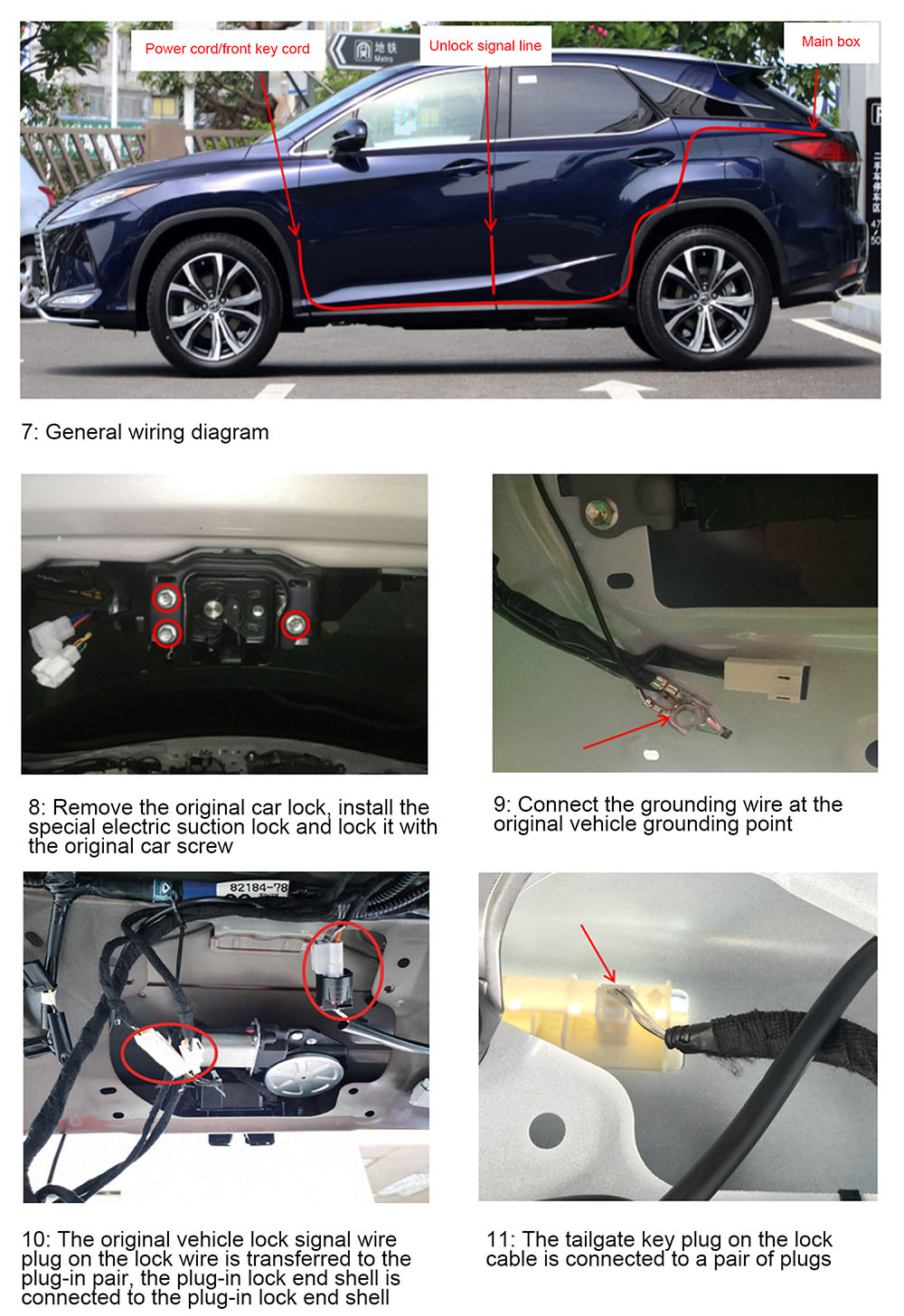 Original factory structure 18  Lexus RX