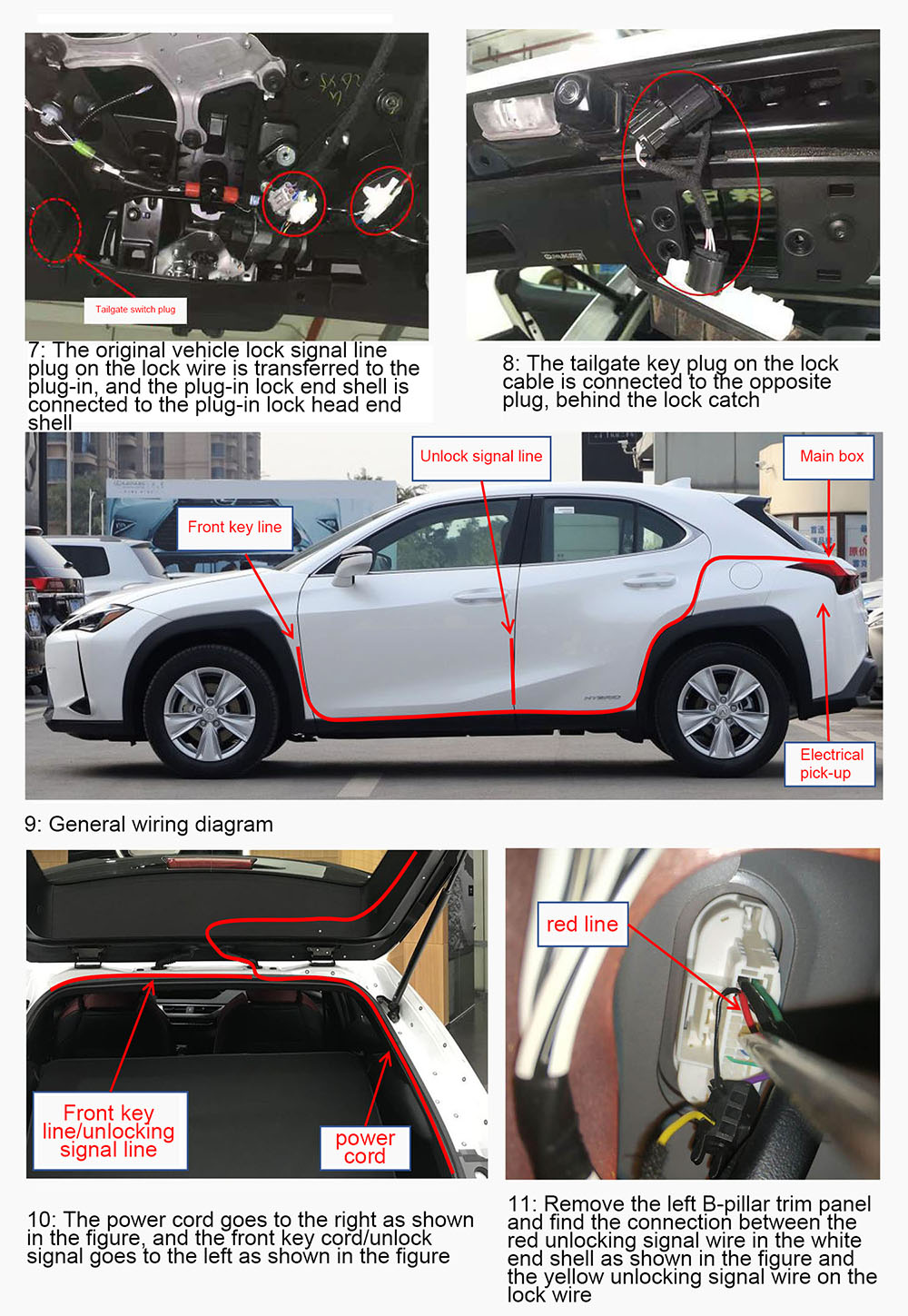 Original factory structure 18  Lexus UX