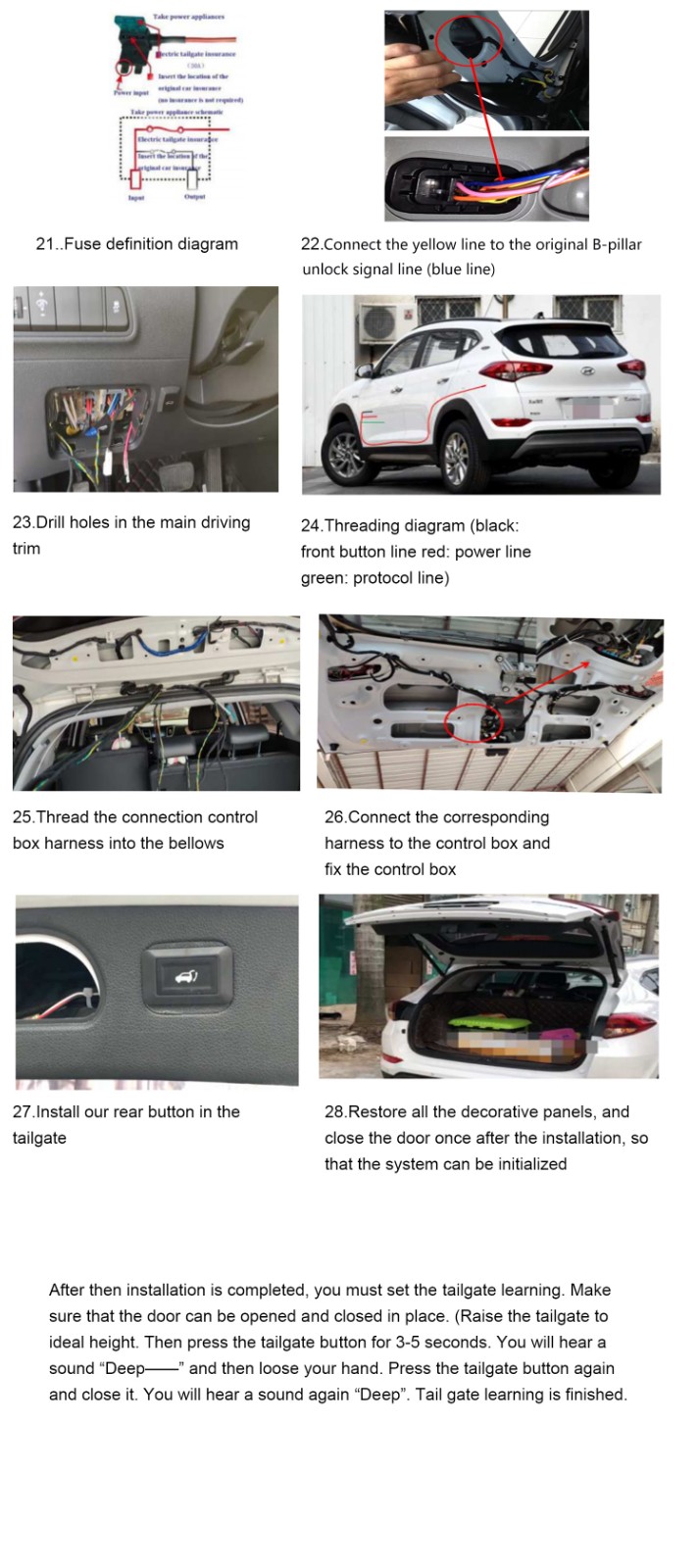Original factory structure 15-18HYUNDAI TUCSON