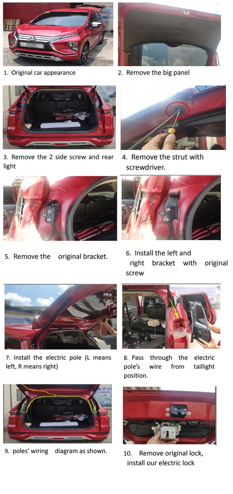 17-21 Mitsubishi X-PANDER