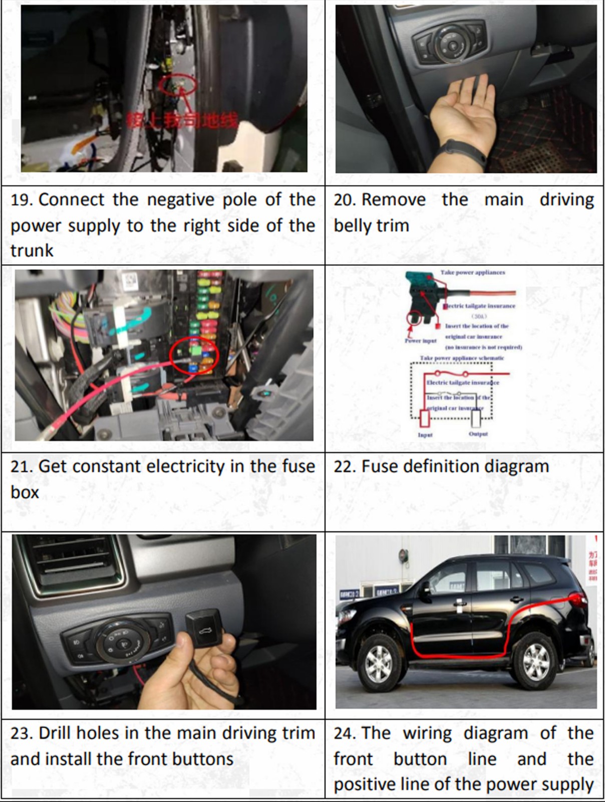 2016-2021 FORD Everest