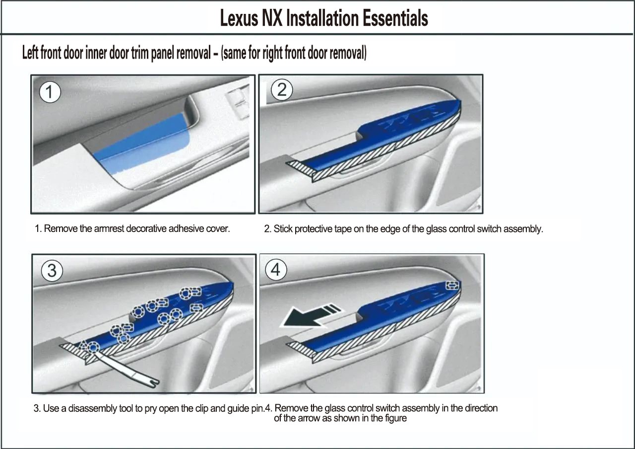 Lexus electric suction door