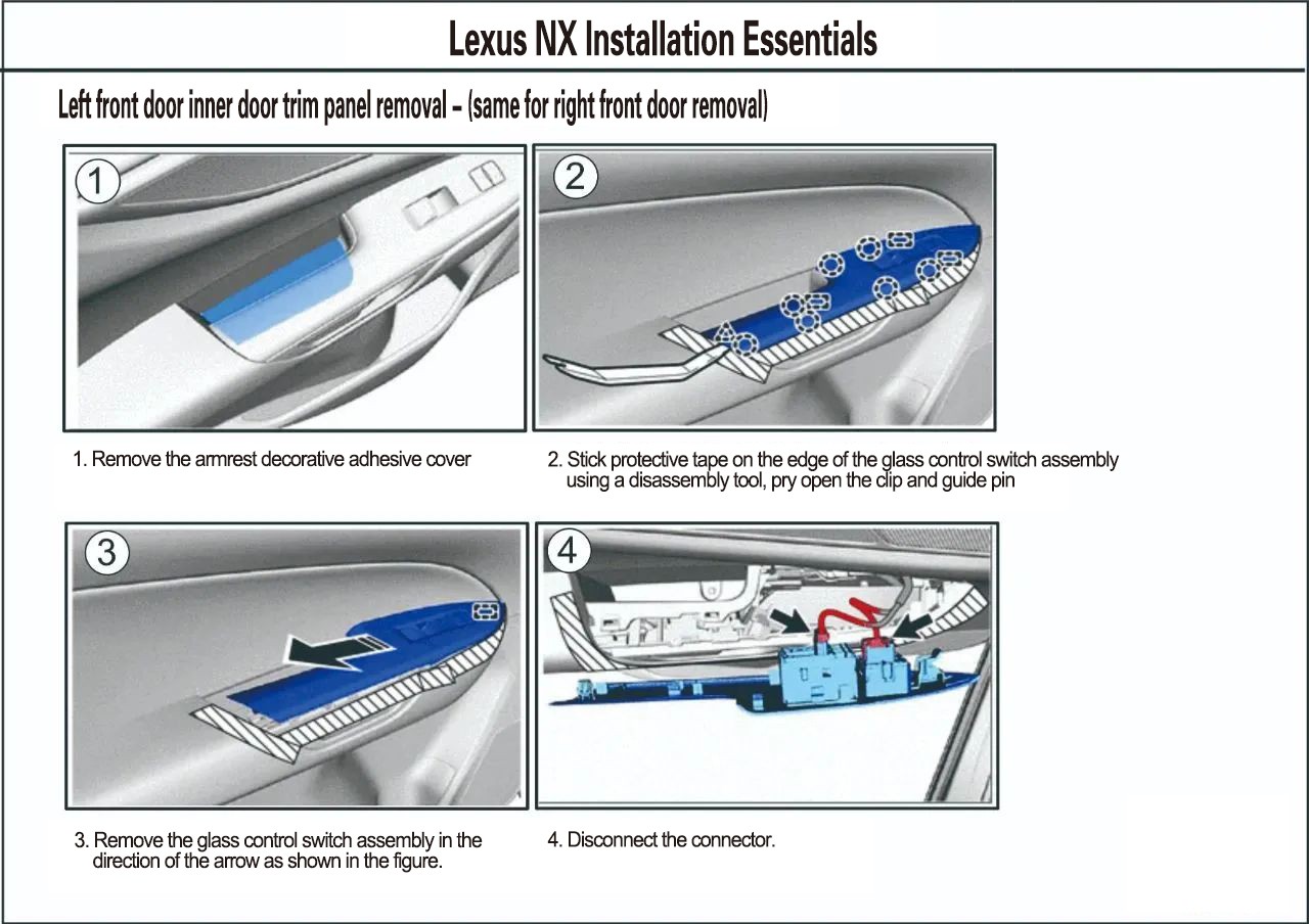Lexus electric suction door