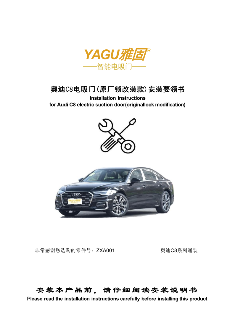 Audi electric suction door